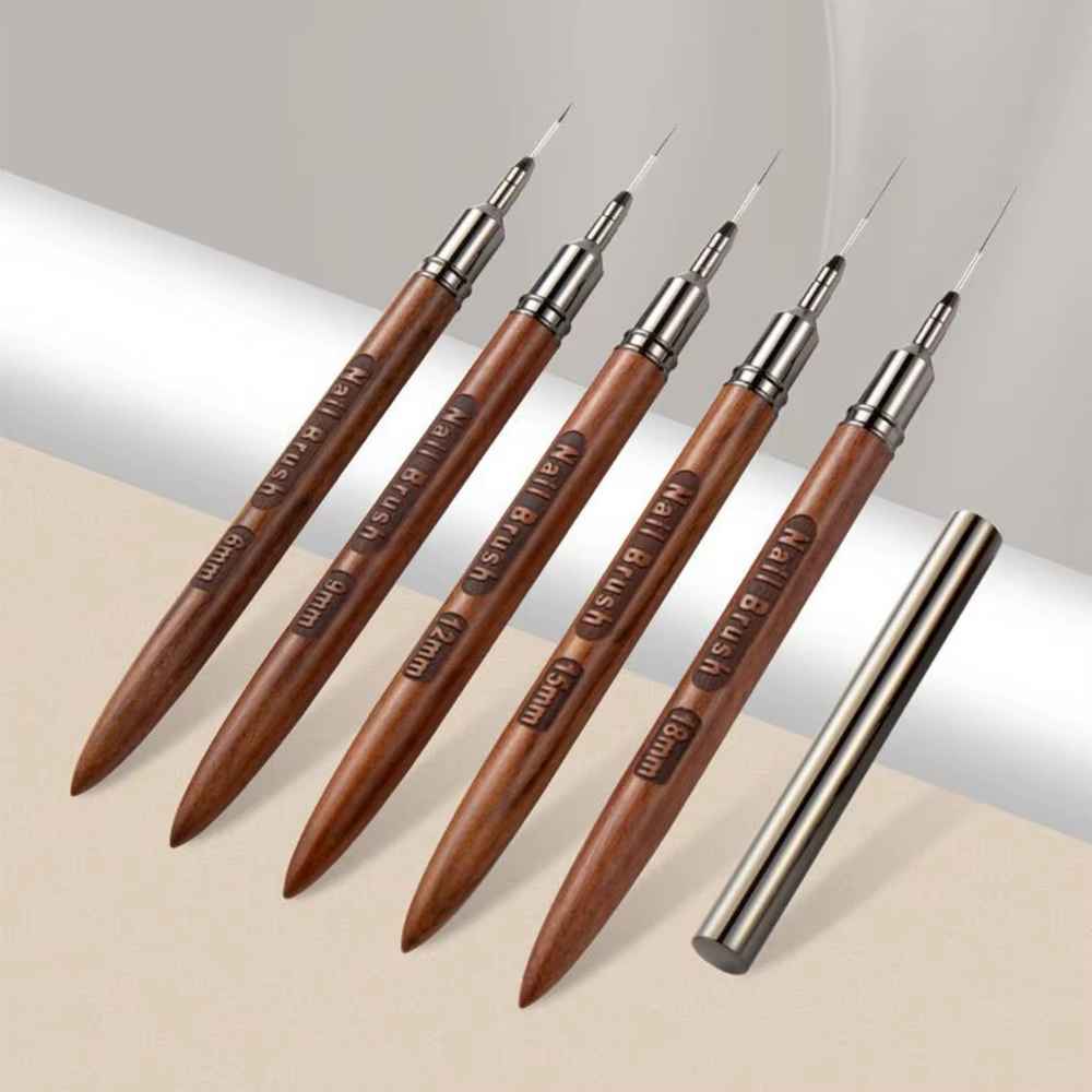 Nouveau Pinceau Liner pour Ongles 6/9/12/15/18mm