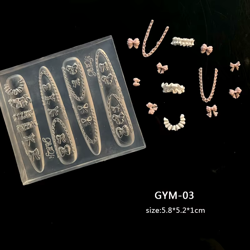 Pochoirs de modèle d'art d'ongle
