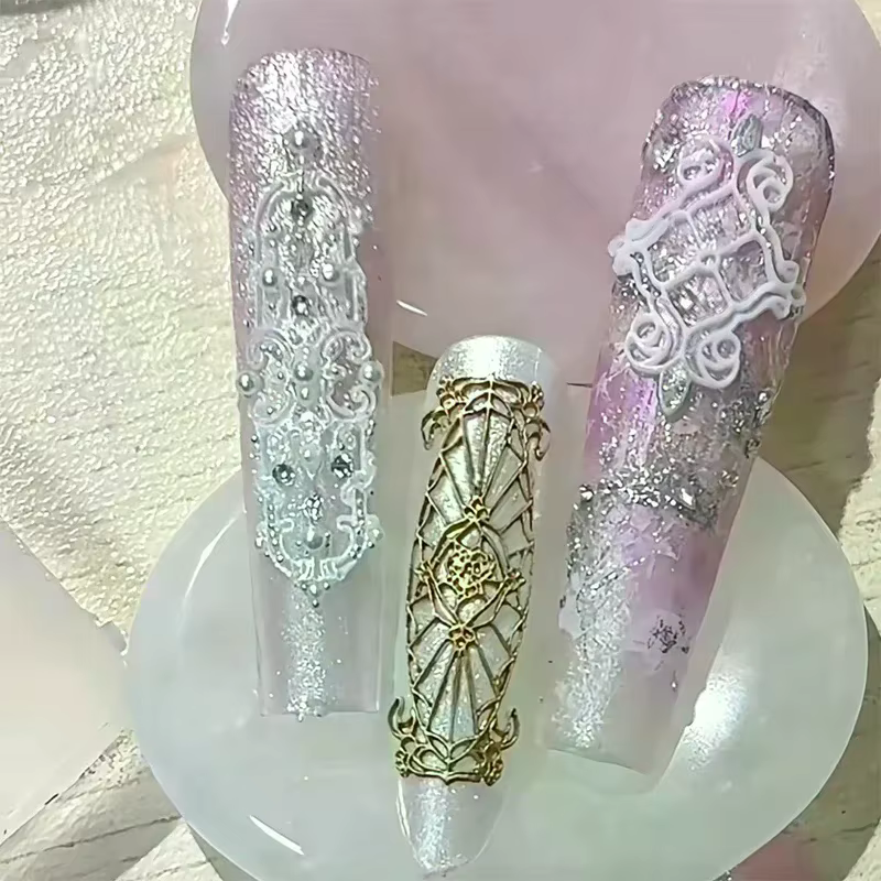 Moule à ongles en Silicone