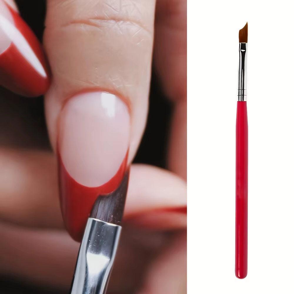 Ensemble de 3 pinceaux pour manucure française