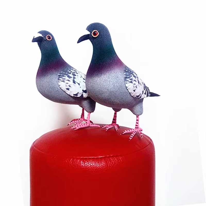 Modèle de Pigeon en mousse de Simulation de grande taille, faux oiseau artificiel, Animal, ornement de jardin de maison, décoration Miniature