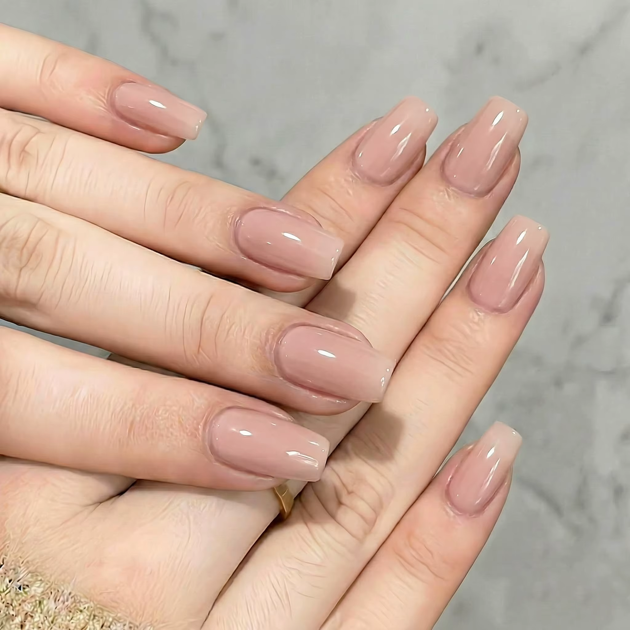 Sans tracas # Vernis Gel Rose Nude Transparent 05