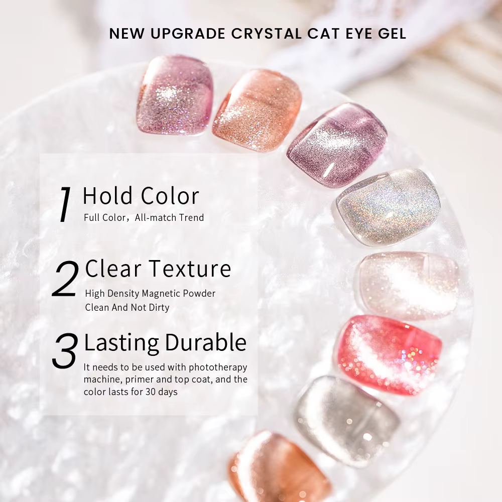 MAYCHAO – vernis à ongles en Gel magnétique effet œil de chat