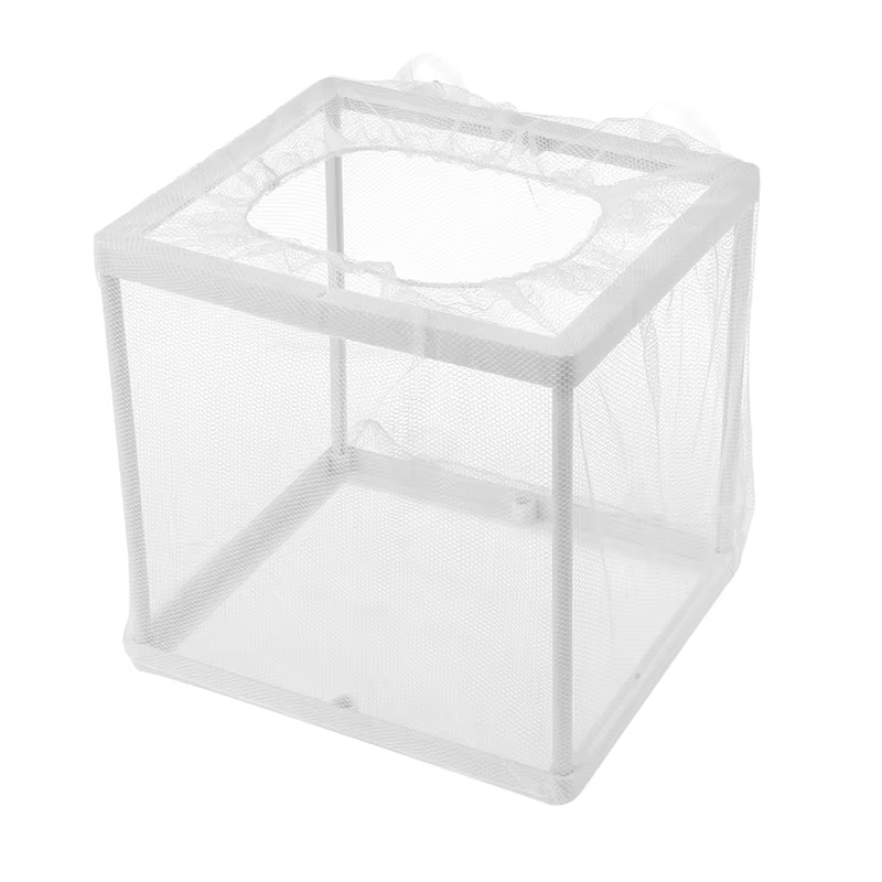 Filet d'incubateur d'élevage de poissons, boîte d'isolation suspendue pour Aquarium