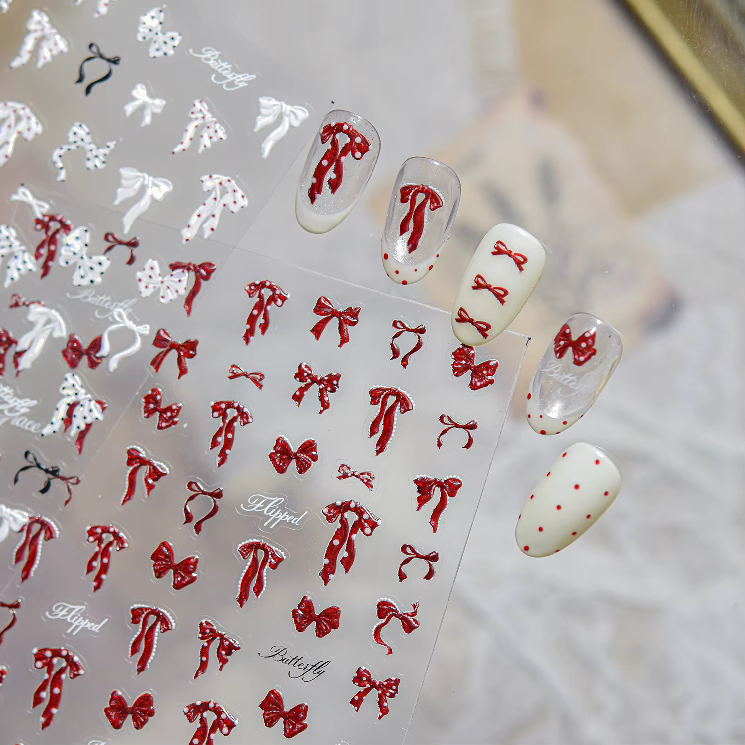 Autocollants pour ongles Grace