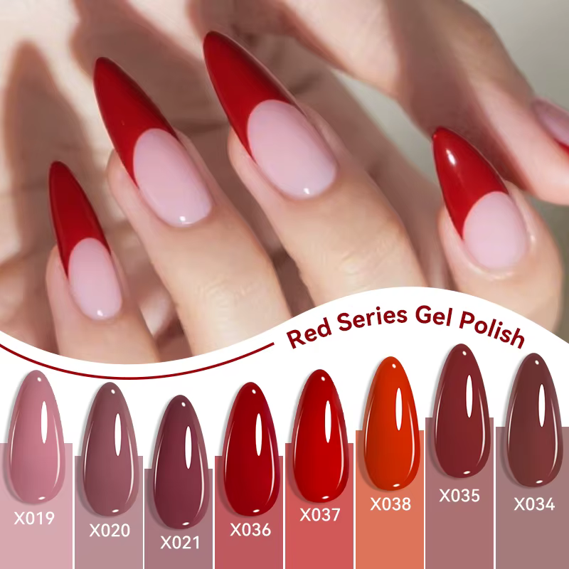 LILYCUTE Ancora rouge automne hiver Gel vernis à ongles Semi Permanent tremper UV LED Gel