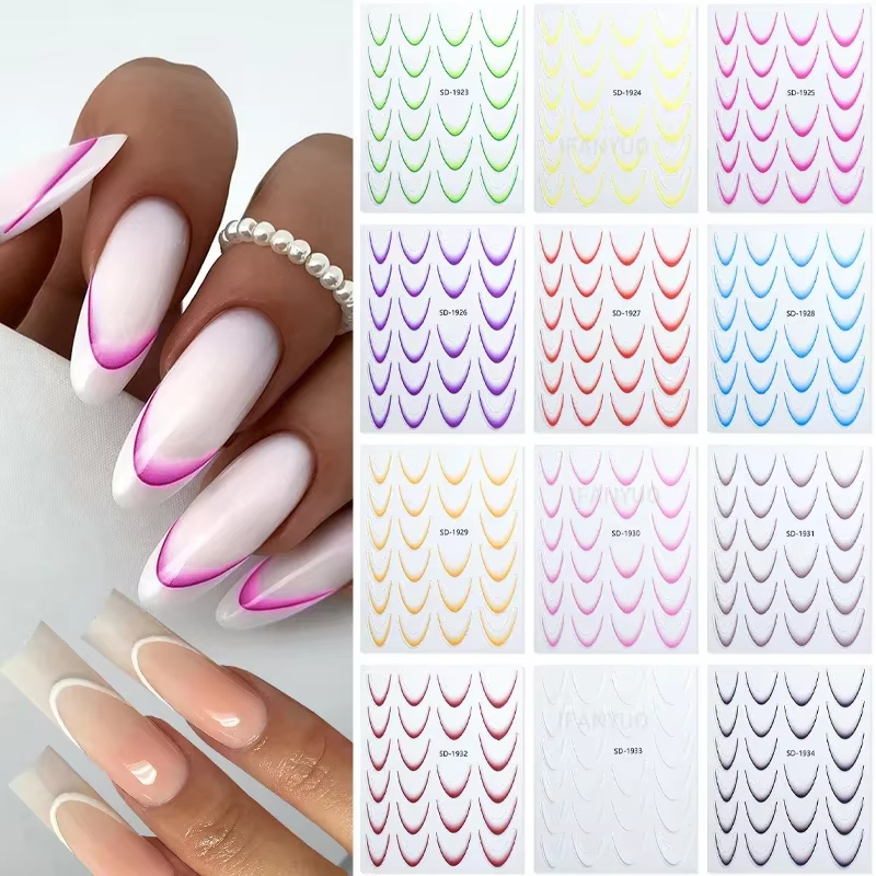 Autocollants de manucure pour Nail Art
