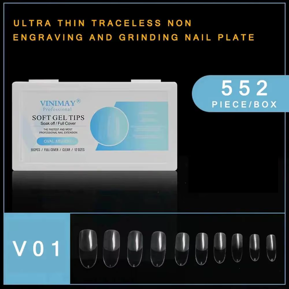 VINIMAY 16 styles 522 pièces Faux ongles sans trace