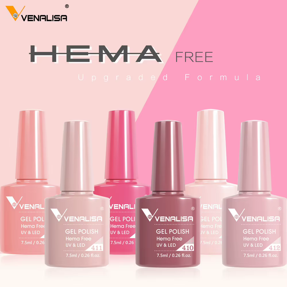 VENALISA renforcer le vernis à ongles à Base épaisse trempé Nowipe Semi Permanent Gellack 7.5ml tremper