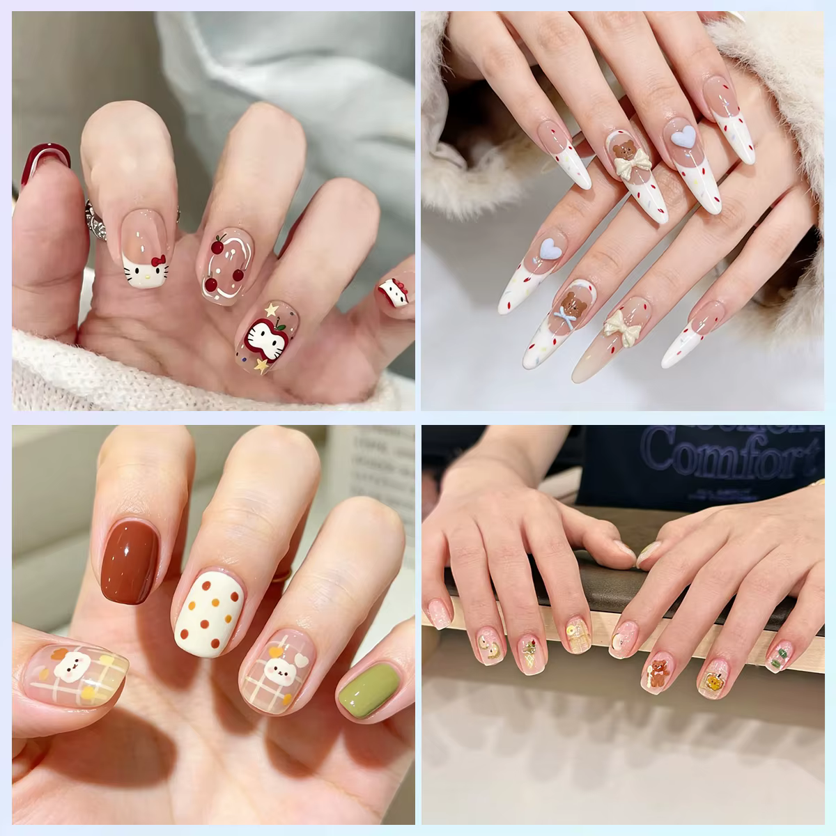 3/6/12 feuilles de stickers pour ongles 5D en gel gaufré auto-adhésifs