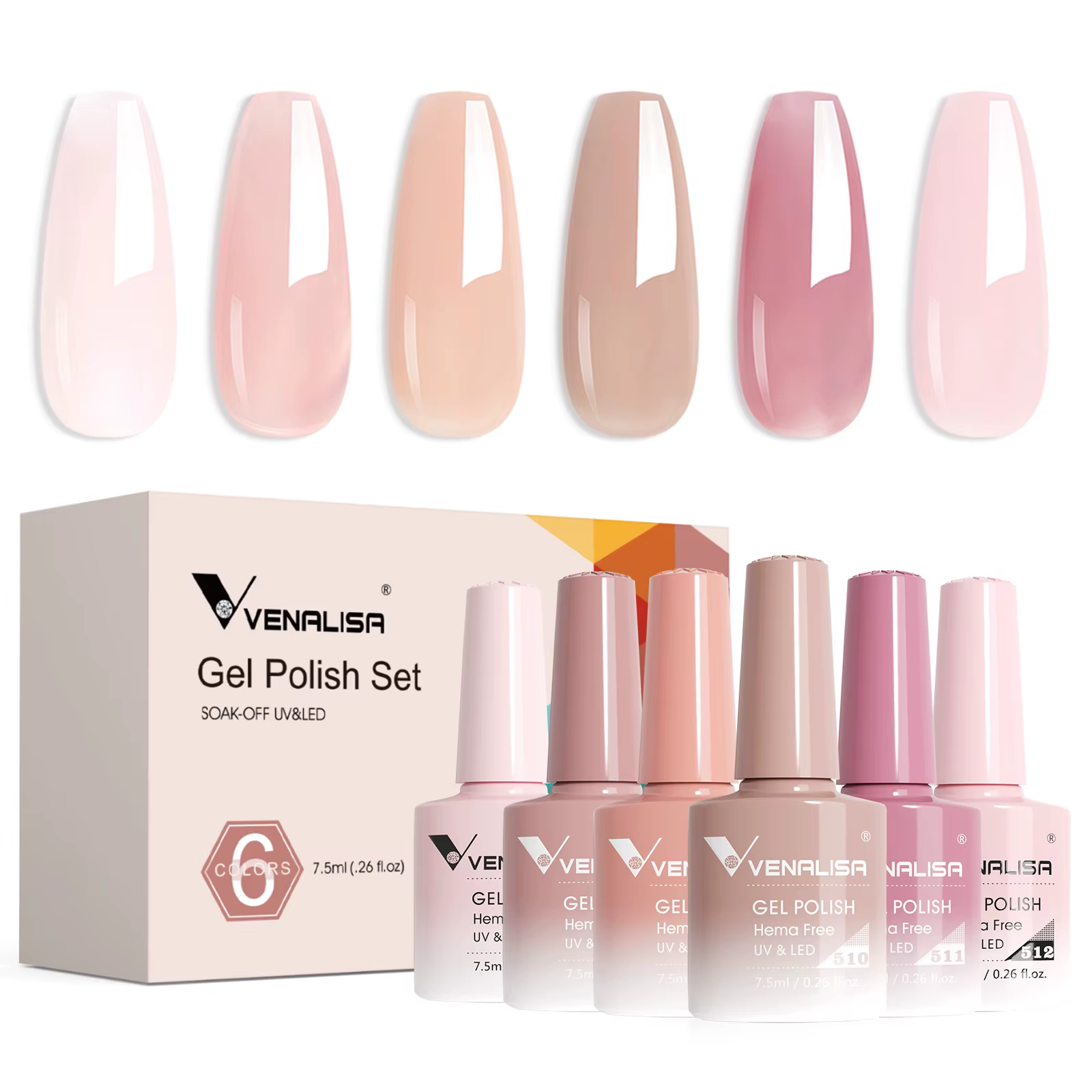 Venalisa TPO/HEMA FREE 6 pièces/kit 7
