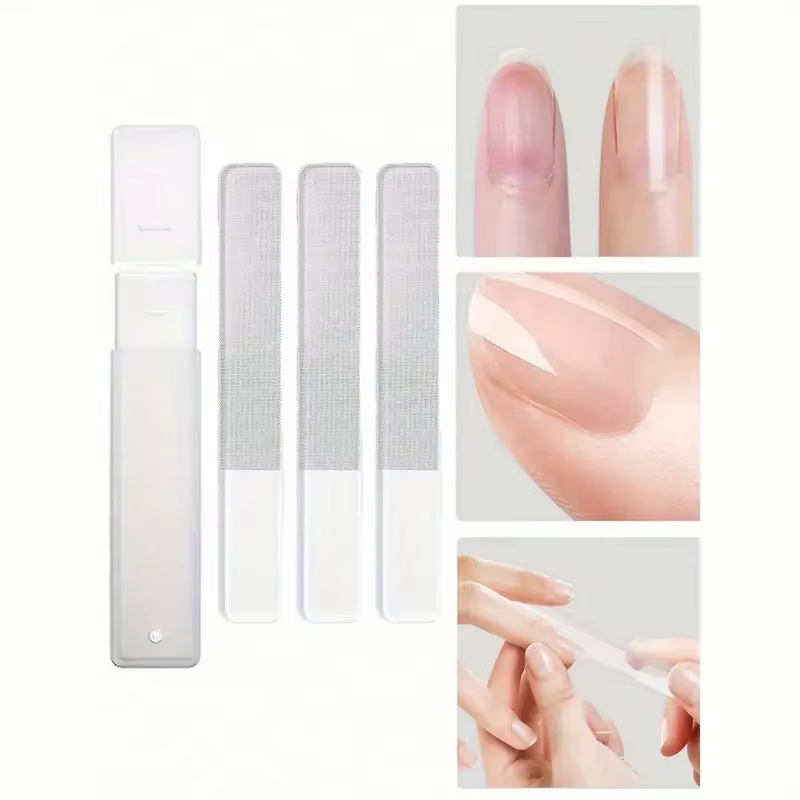 Limes professionnelles pour Nail Art en verre Nano