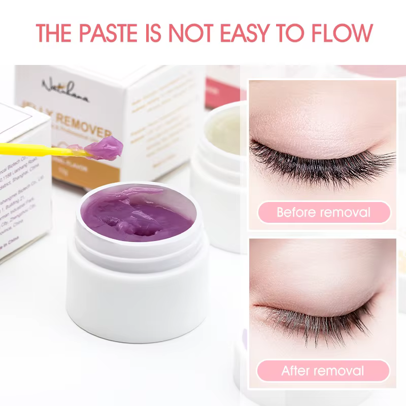 NATUHANA dissolvant de gelée de cils rapide et sûr Extension