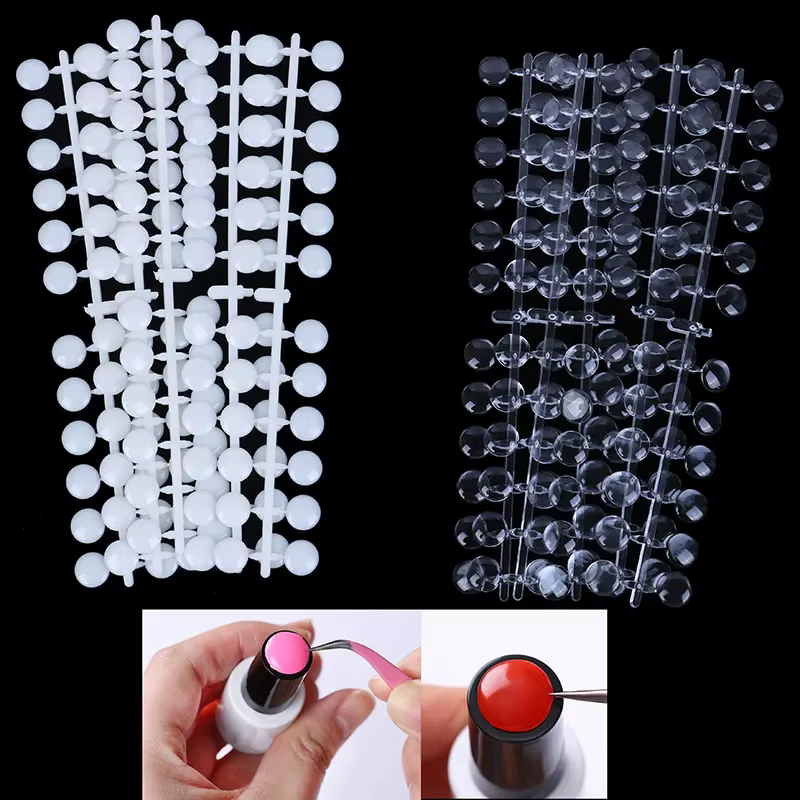 240 pièces rondes faux ongles conseils d'affichage