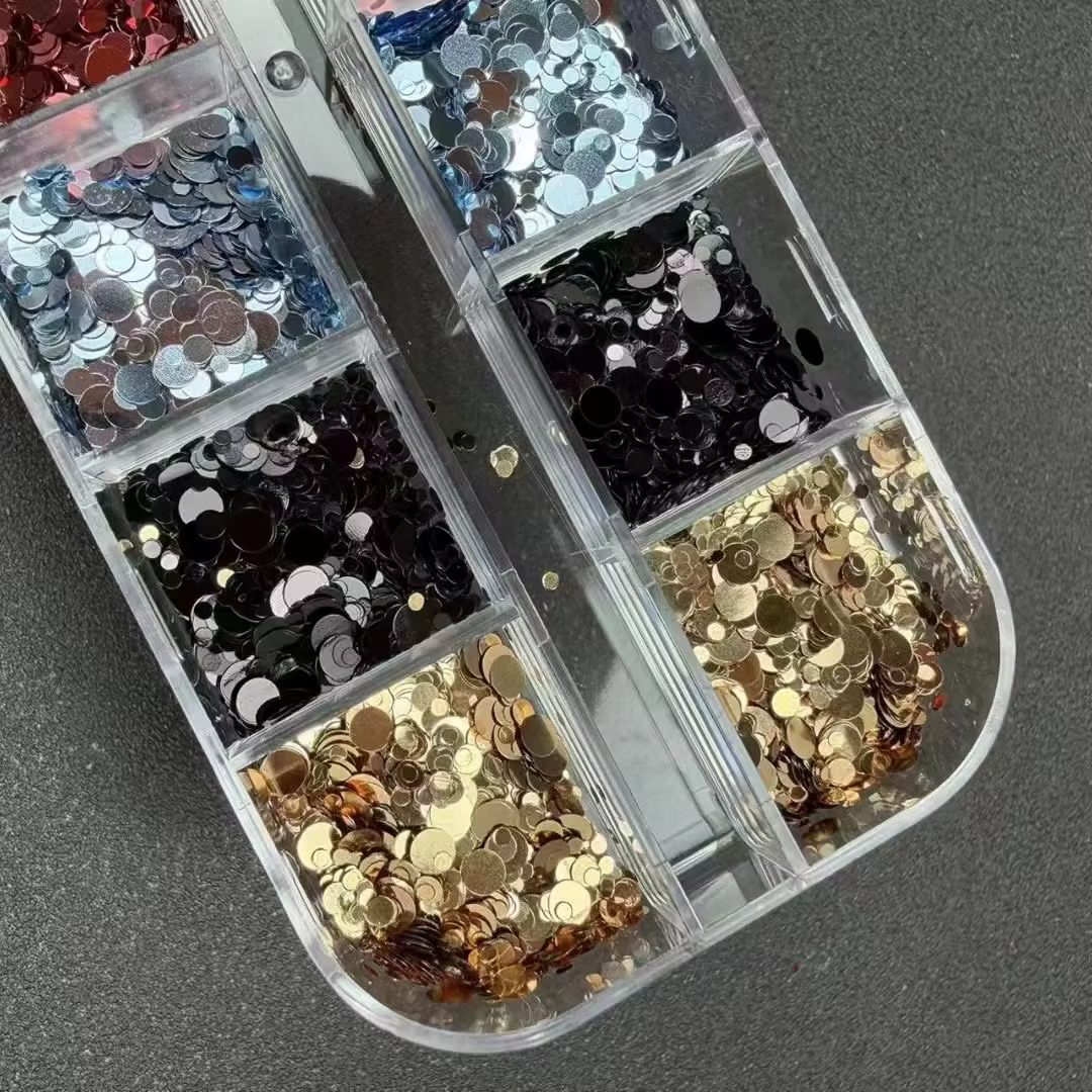 1 pièce d'accessoires pour nail art à 12 compartiments