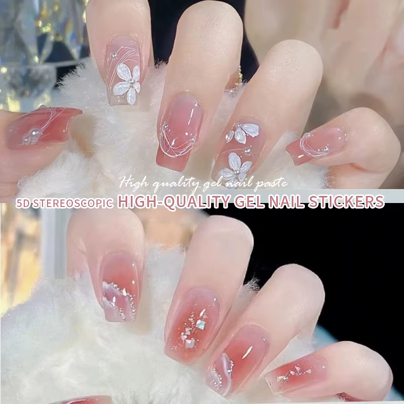 Autocollants adhésifs Uv en Gel pour ongles