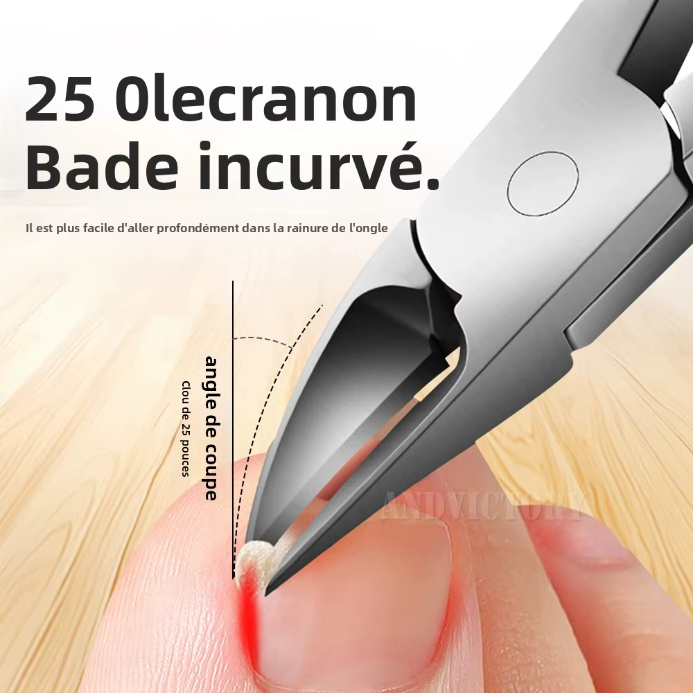 Coupe-ongles incarnés, pince correctrice de podologie