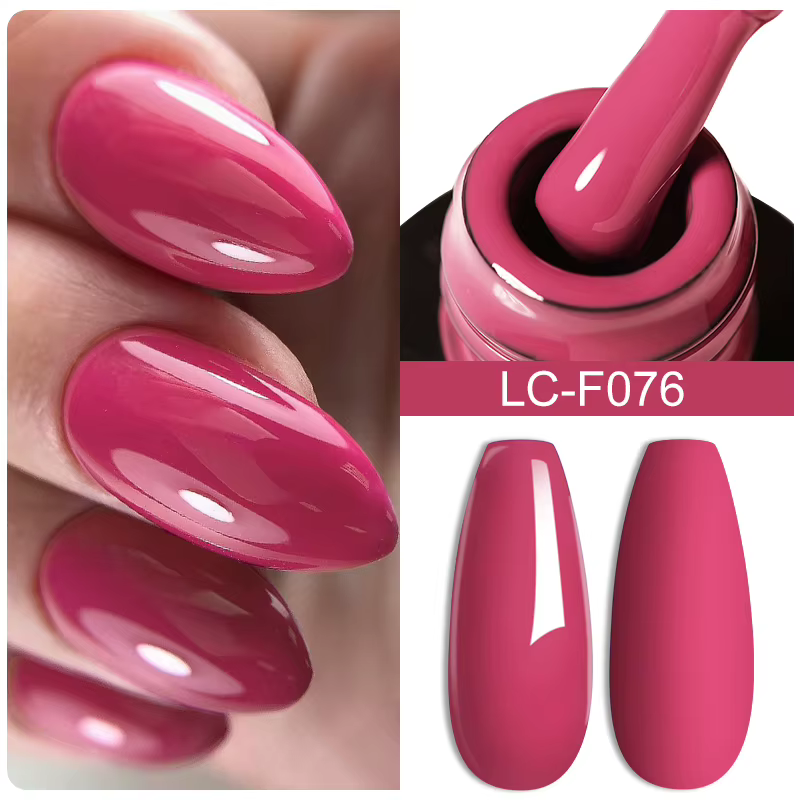 LILYCUTE 7ML paillettes Gel vernis à ongles coloré Semi Permanent tremper UV LED