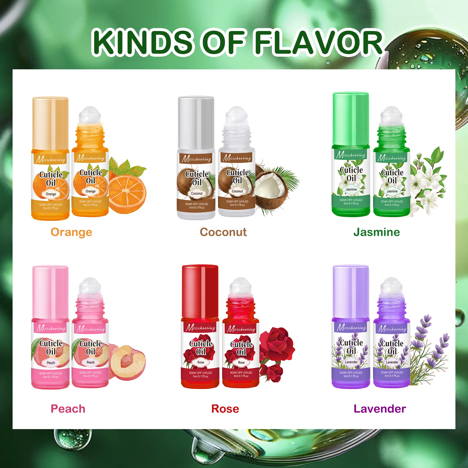 Huile nutritionnelle pour soins des ongles