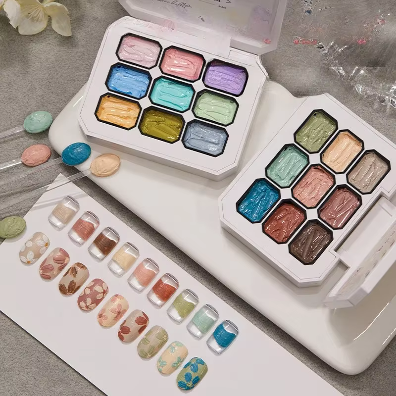 Nouvelle peinture à l'huile dessin Gel Nail Art effet 3D Texture pas besoin couche de finition Gel vernis UV
