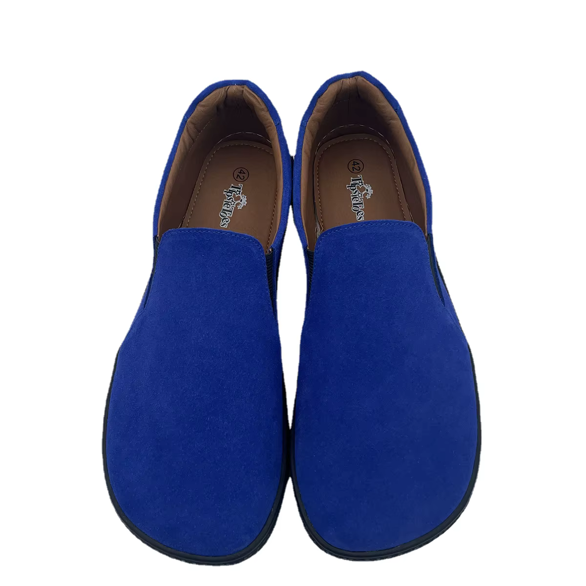 Tipsietoes-Boîte de Parker en Cuir Pieds Nus pour Femme, Semelle Plate et Souple, ontariDstress, Plus Large, observateur et Minimaliste, Automne 2025