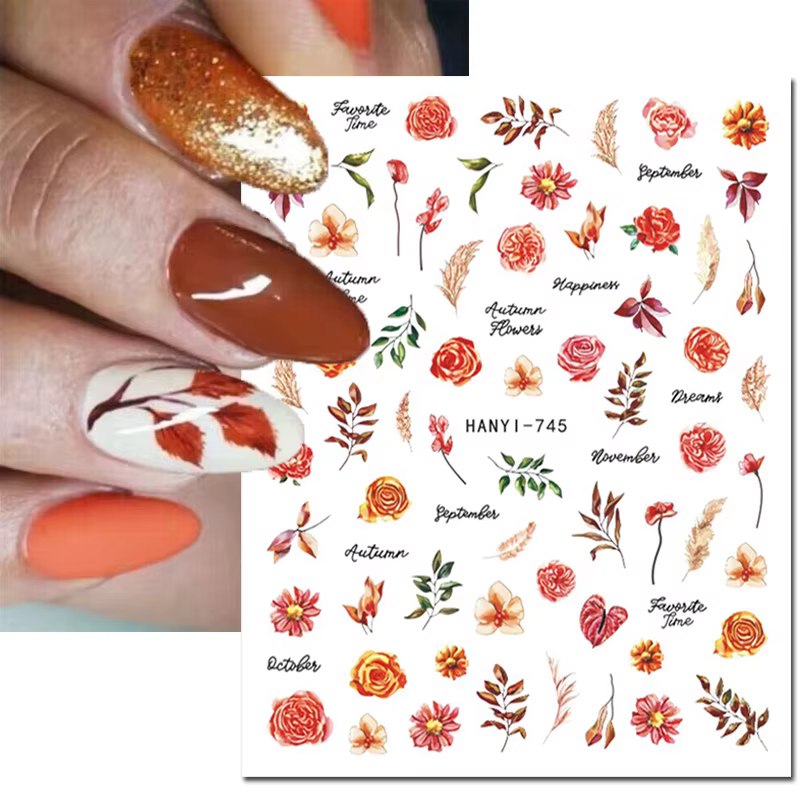 Autocollants 3d pour Nail Art