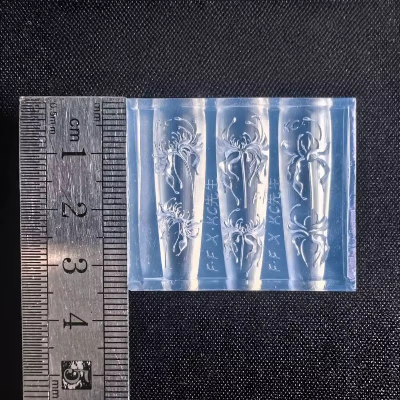 1 pièce Moule en silicone 3D pour nail art