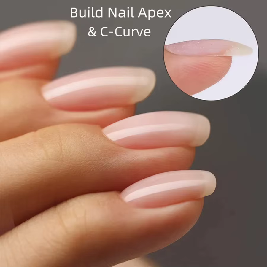 XEIJAYI vernis Gel auto-nivelant 10ml Polygel pour Gel de renforcement ExtensionGel couche de Base dans une bouteille tremper les ongles Gel UvLED