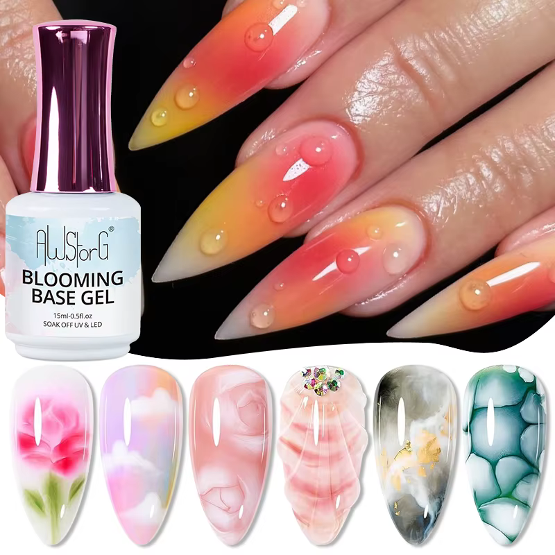 Gel fleuri pour ongles de 15ml