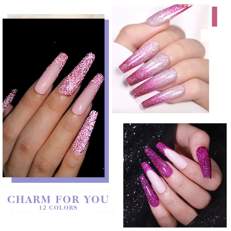 Verhéritage à Ongles Gel Thermique Pailmétrage