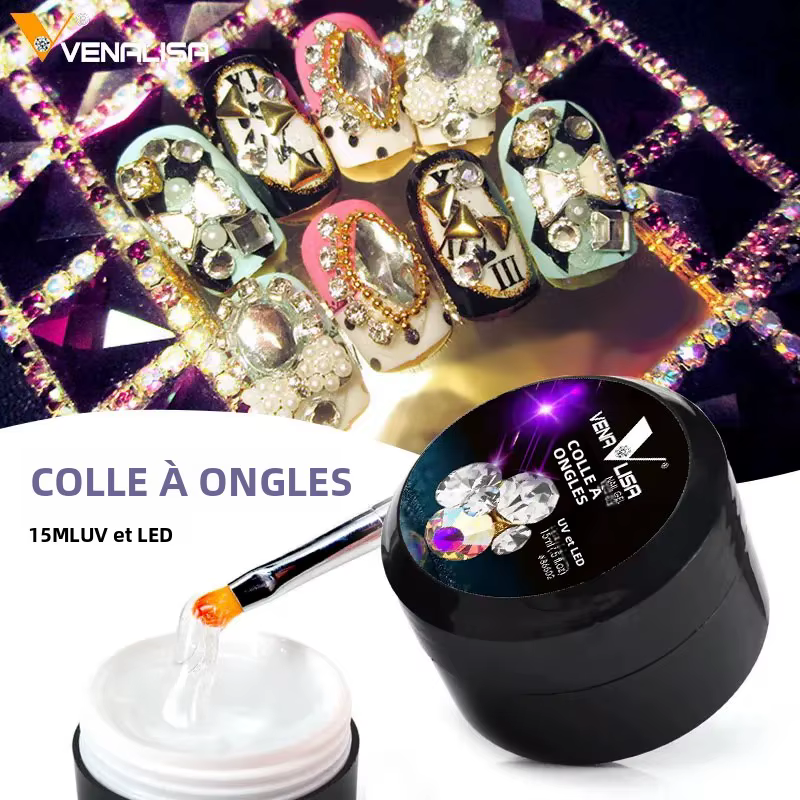 Venalisa – Gel adhésif pour strass