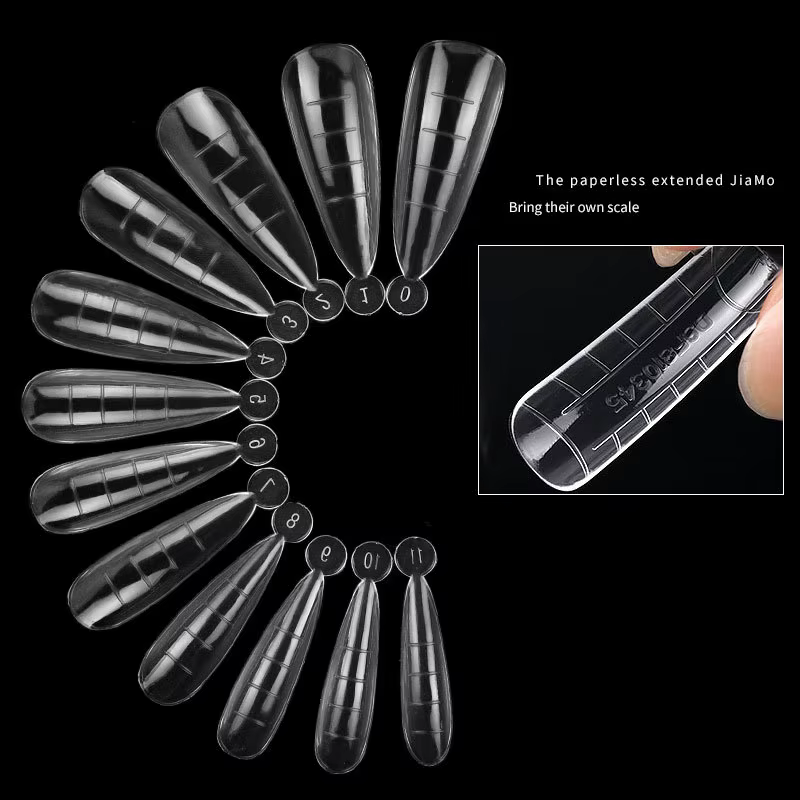 Misscheering 120 pièces/boîte faux ongles transparents acrylique français