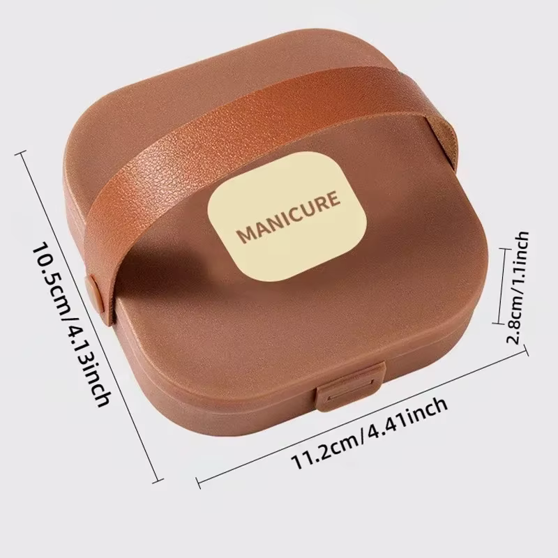 Kit de manucure complet 7 pièces avec coupe-ongles