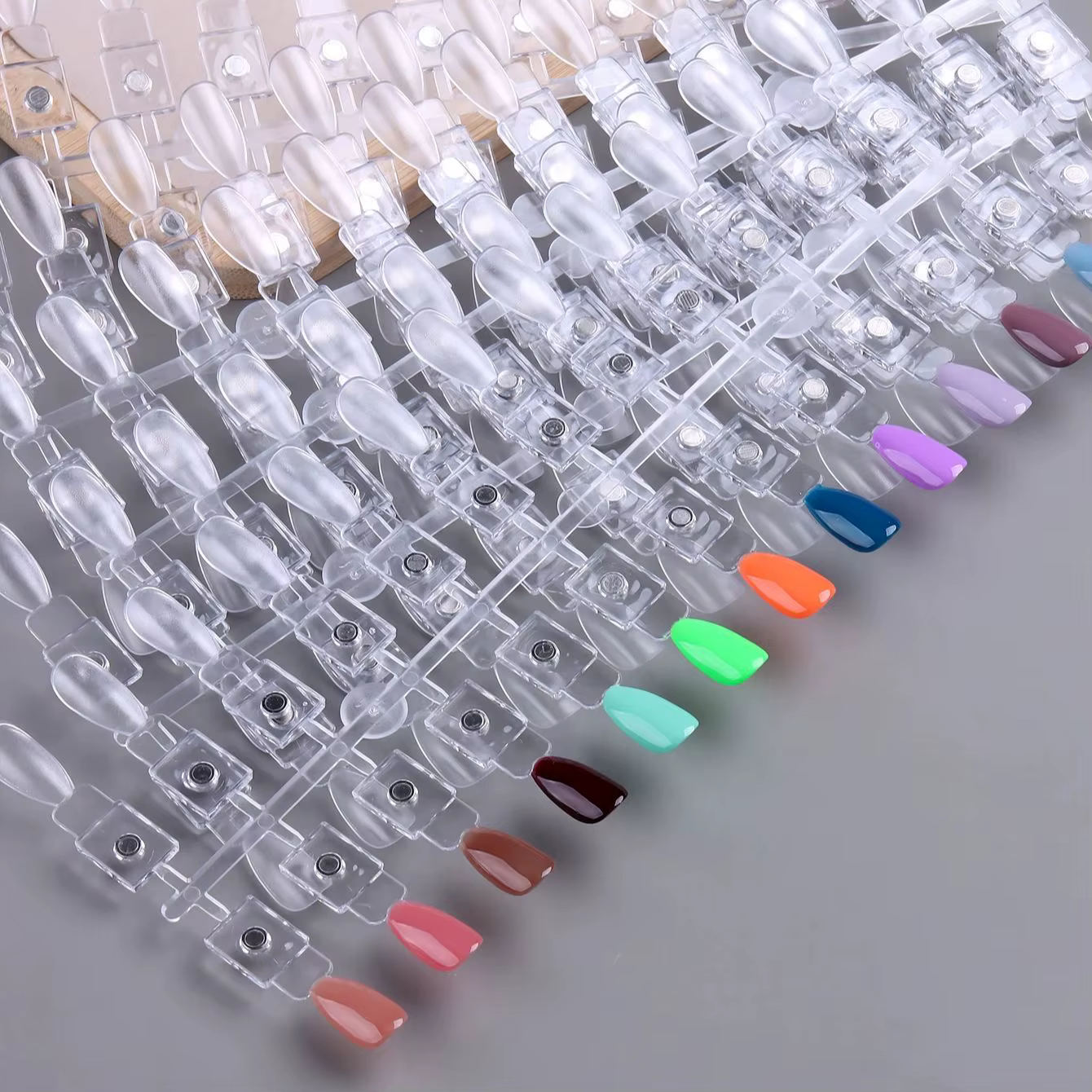 Affichage des couleurs des ongles