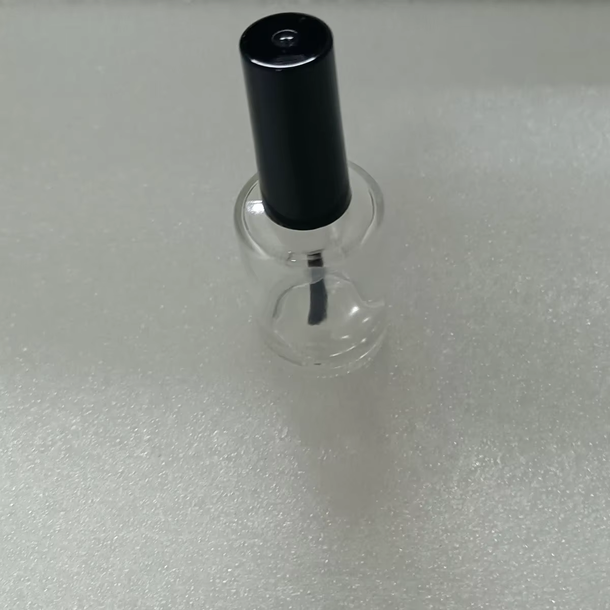6 flacons vides en verre de 13 ml pour vernis à ongles avec couvercle à pinceau