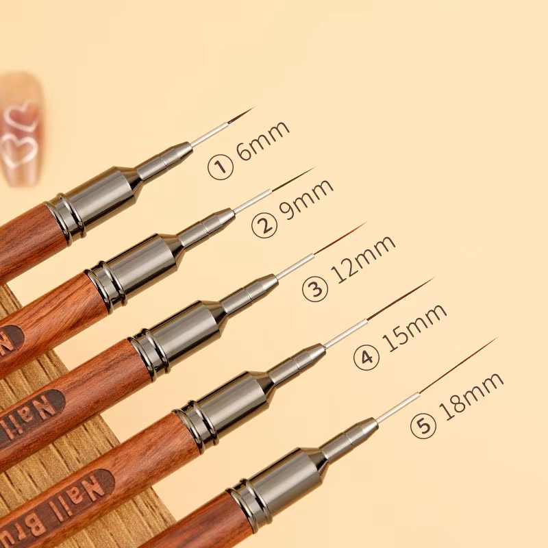Pinceaux à liner pour nail art