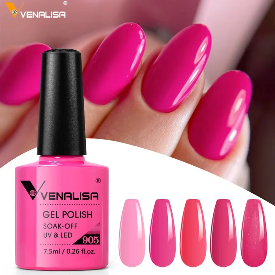 Venalisa 7.5ml mode brillant tremper UV Gel vernis à ongles cosmétiques Nail Art manucure