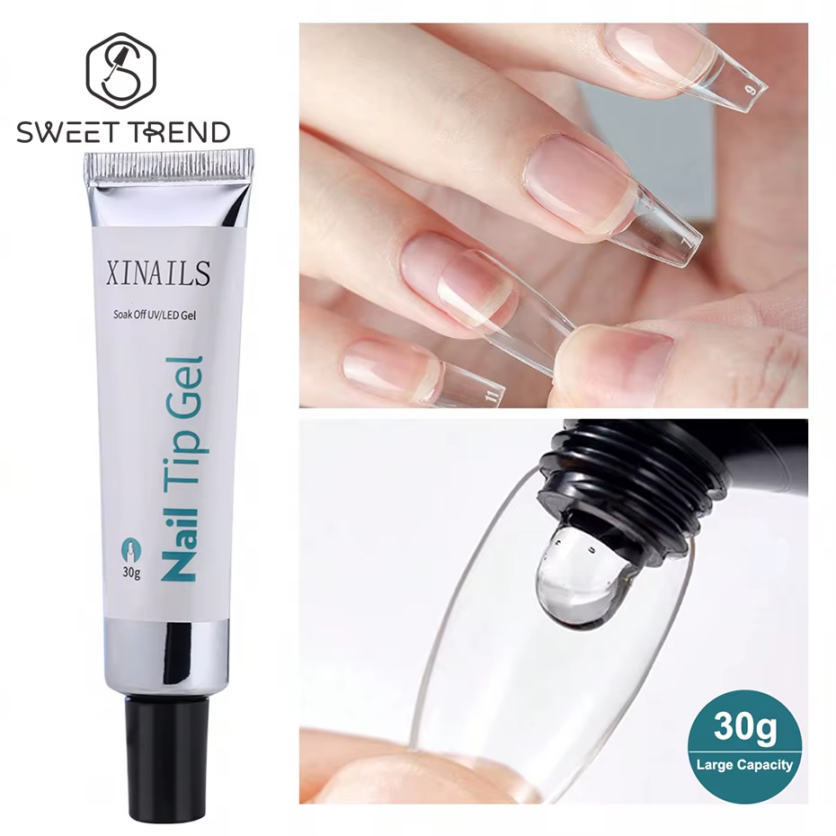 Gel pour faux ongles doux