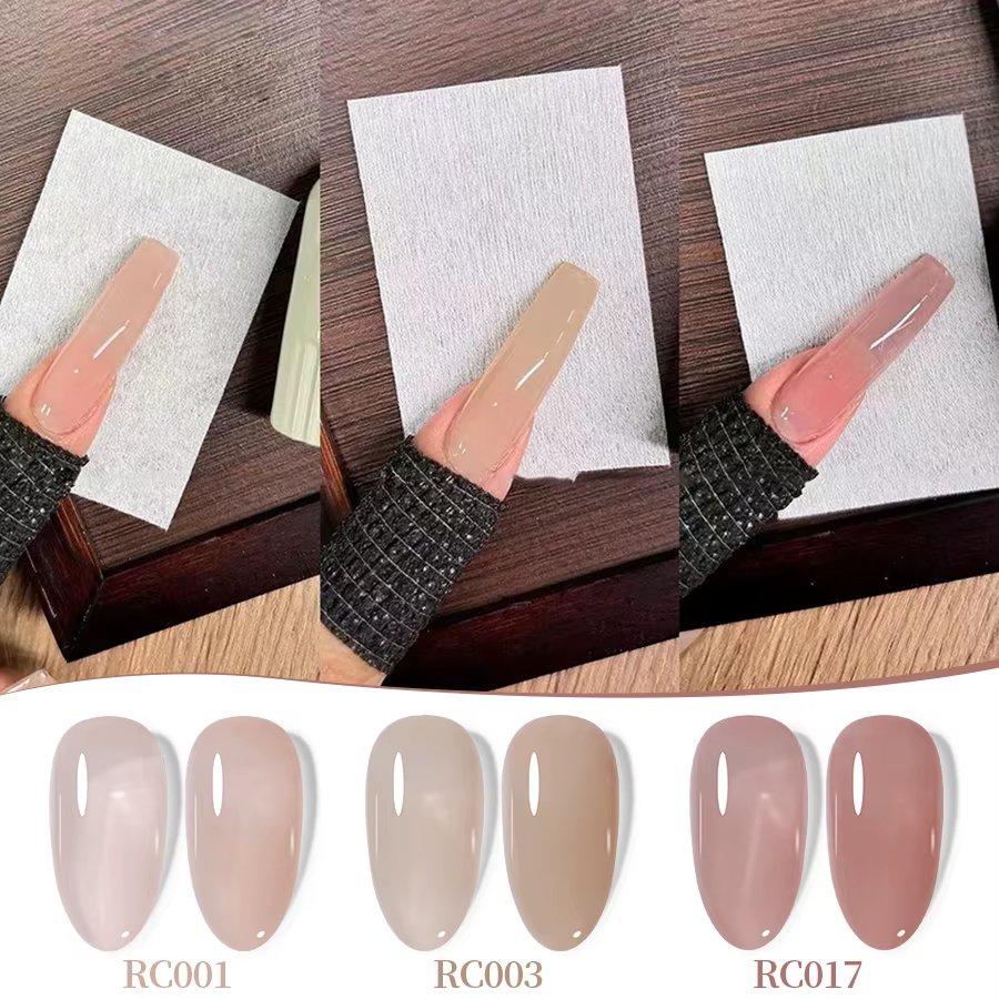 XEIJAYI 3 pièces 15ML vernis rose UV/LED