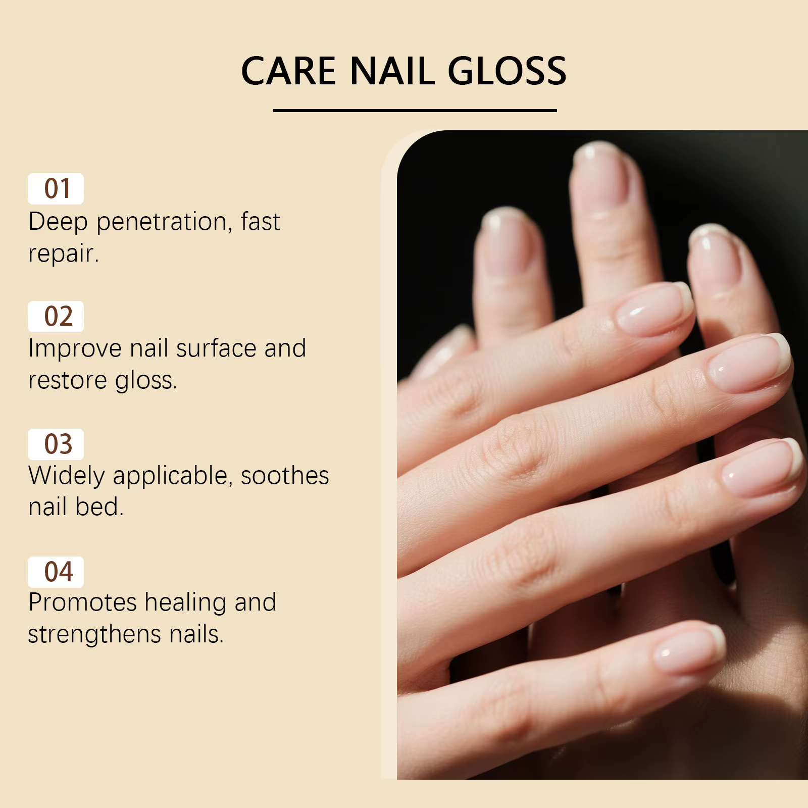 Huile pour soins des ongles