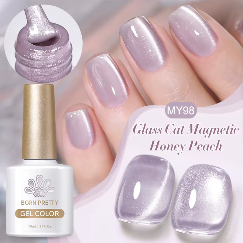 BORN PRETTY – vernis à ongles Gel magnétique en forme de chat