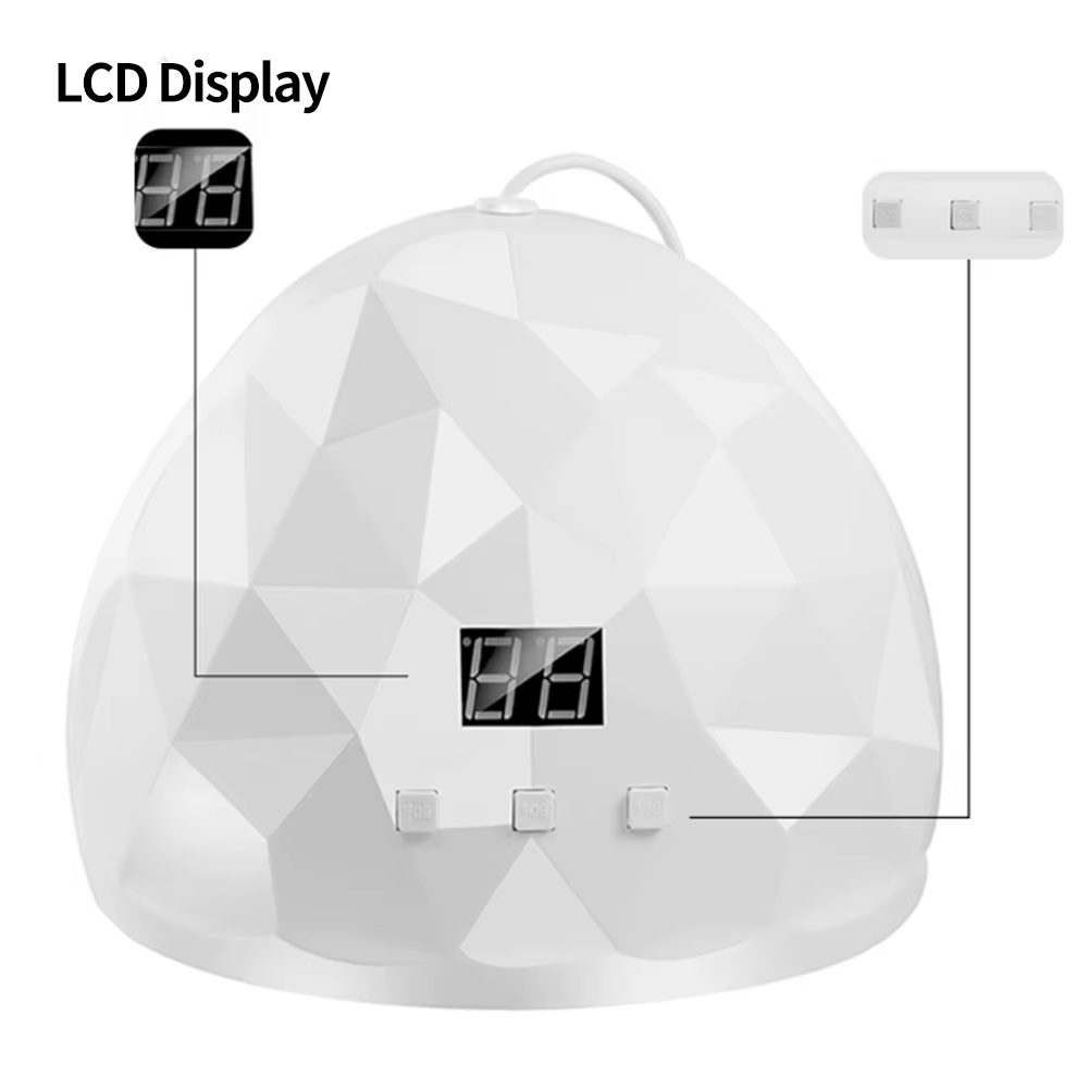 Lampe UV LULAA pour séchage des ongles