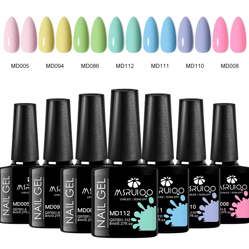 Ensemble de vernis à ongles gel UV
