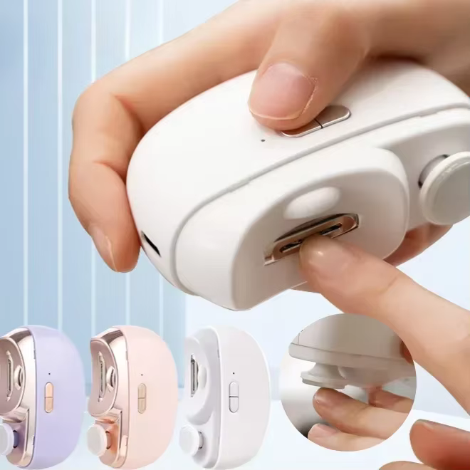 Coupe-ongles électrique aste pour bébé et adulte
