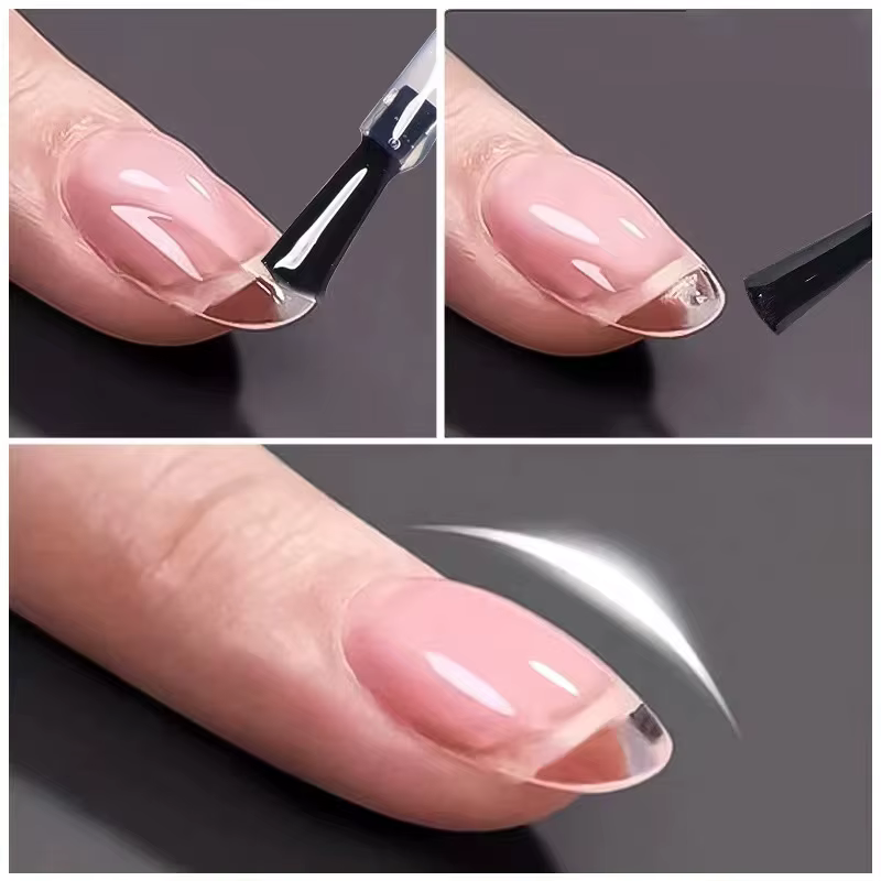 XEIJAYI vernis Gel auto-nivelant 10ml Polygel pour Gel de renforcement ExtensionGel couche de Base dans une bouteille tremper les ongles Gel UvLED