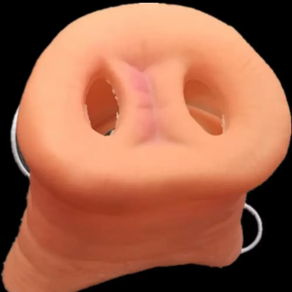 Masque de museau de cochon en Latex drôle, faux nez de cochon, cadeaux d'halloween pour enfants et adultes, accessoires de fête de mascarade, décor de fête