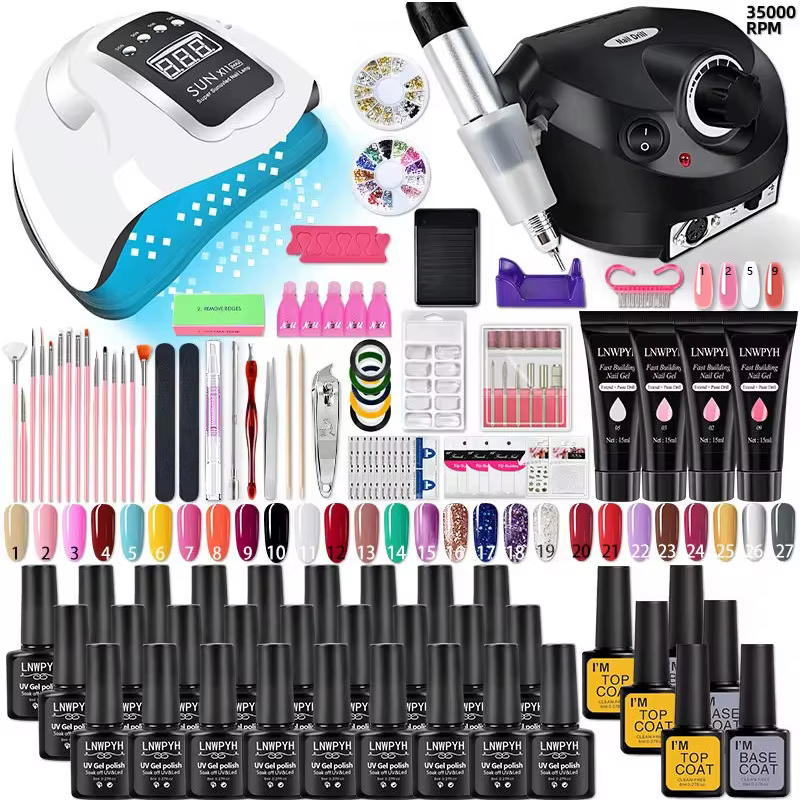 Kit de vernis à ongles en acrylique