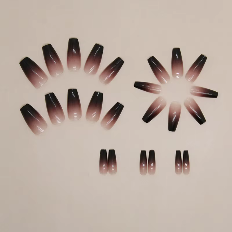 Faux ongles à presser de taille moyenne