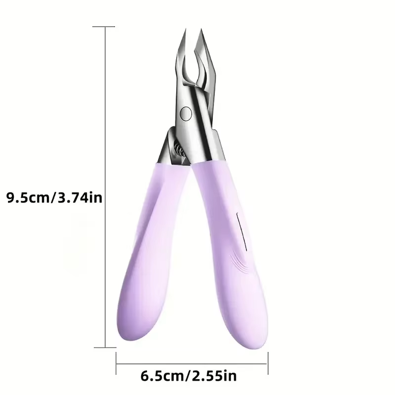 1 pièce Coupe-ongles super tranchant spécial pour les rainures des ongles