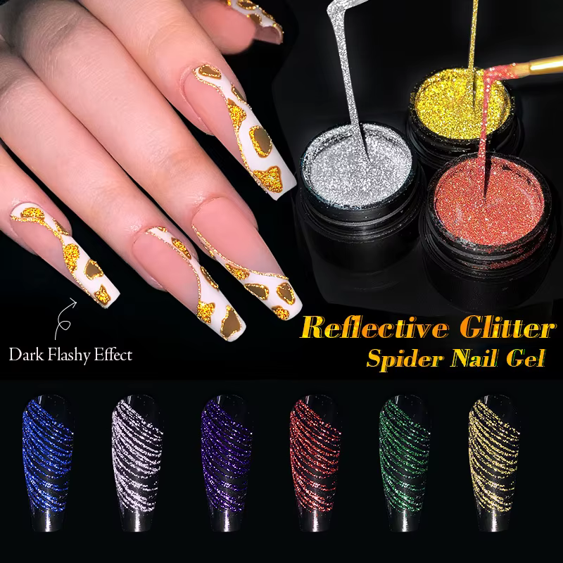 Gel araignée 6 couleurs